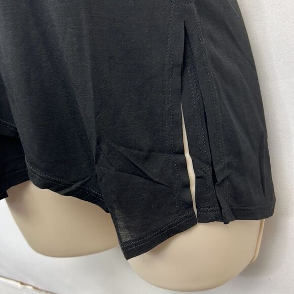 Lanston Revolve black lined tank top tunic NWT size XS - Picture 6 of 11